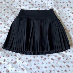 AERIE - Black Pleated Tennis Skirt